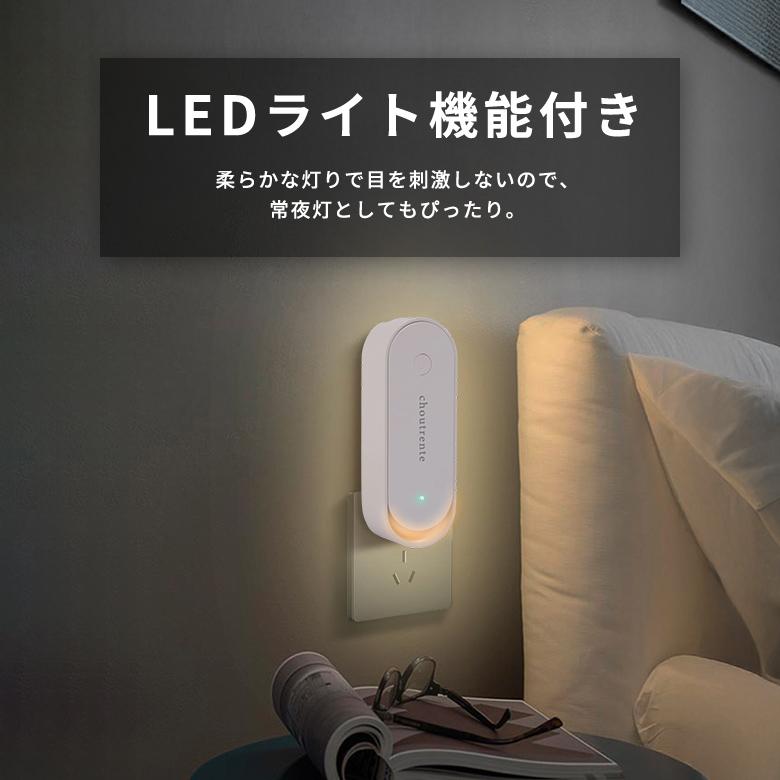超音波で静かに守る｜LED付きコンセント式害虫駆除器